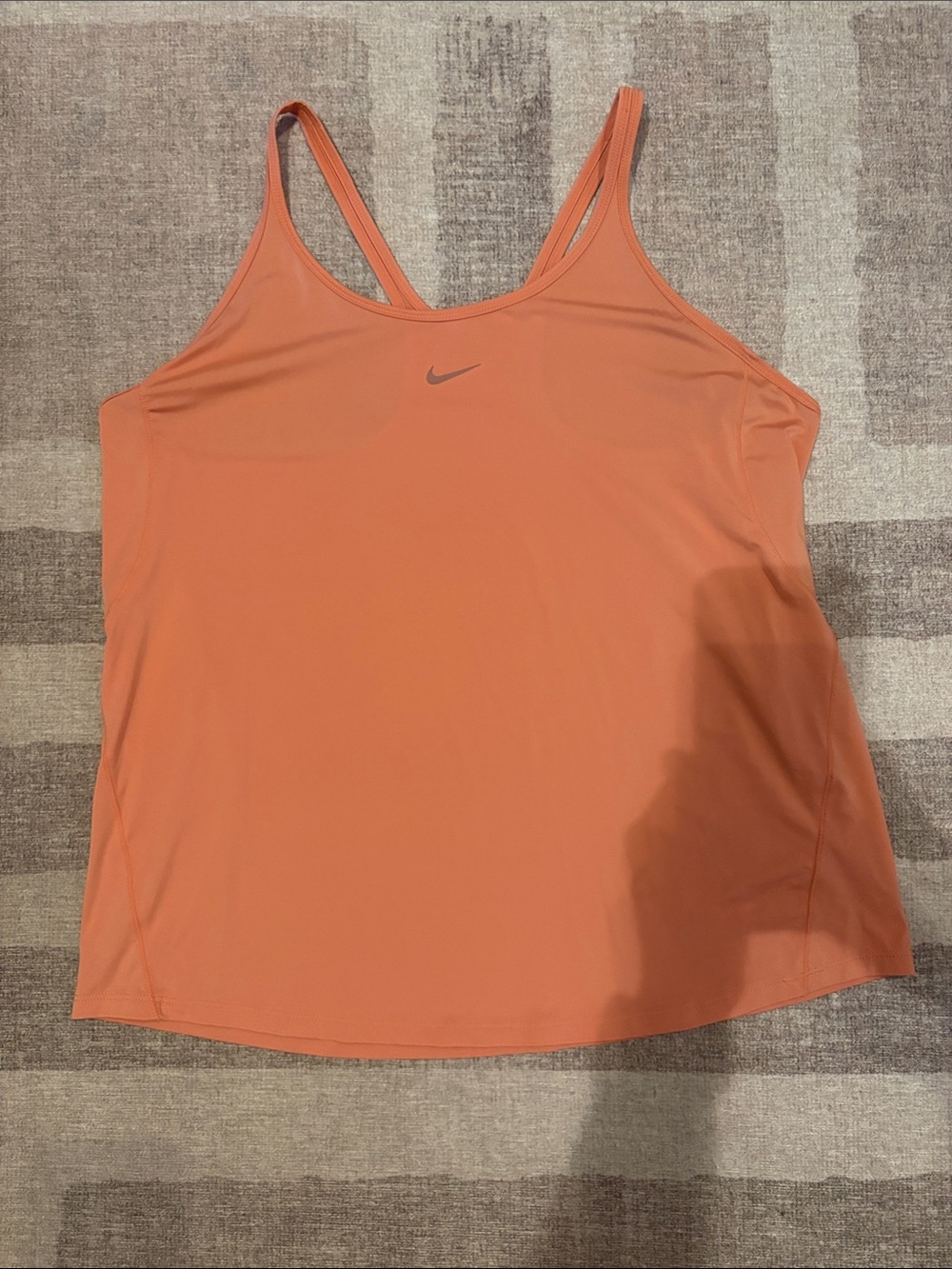 Nike Women’s One Classic Dri-Fit Strappy Tank Top -Apricot Agate